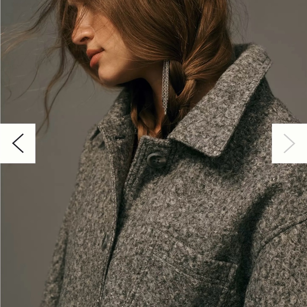 Anthropologie Pilcro Gray Women's Jacket